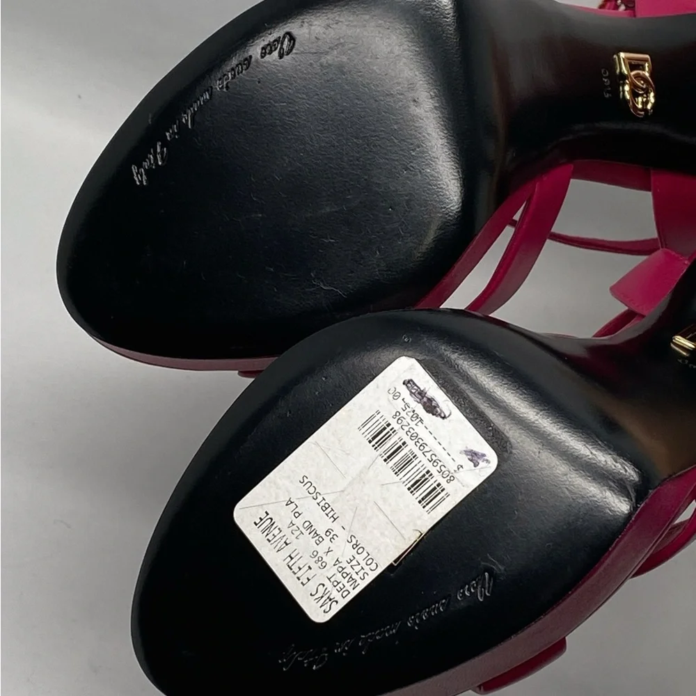 Dolce&Gabbana Platform Leather Sandals - Picture 12 of 13